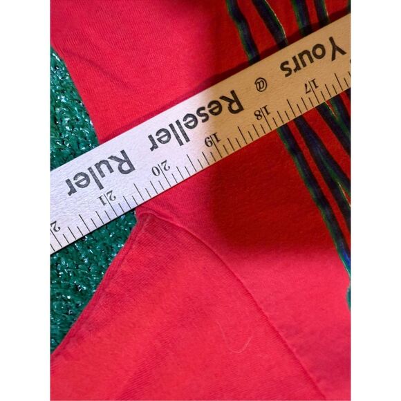 Sz L vintage 1990s single stitch University of Houston Texas cougars Savvy shirt - Picture 7 of 9